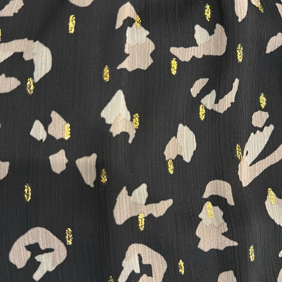 THML Black and Cream Animal Print Dress - Picture 5 of 5